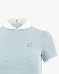 Color Scheme Collar Shirt - Mint