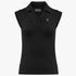 [Final sale] Frill V-neck sleeveless T-shirt - Black