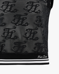 Logo mesh vest - Black