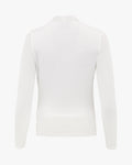 Rib layered cooling t-shirt - White