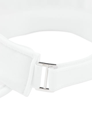 Volume Logo Bonnet Visor - White