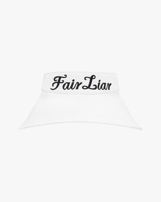 Volume Logo Bonnet Visor - White
