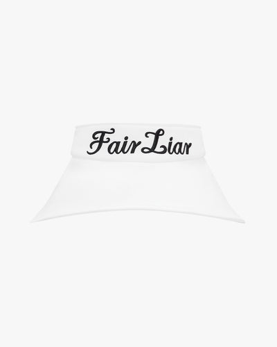 Volume logo bonnet visor - White