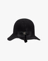 Cooling Linen Bonnet Hat - Black
