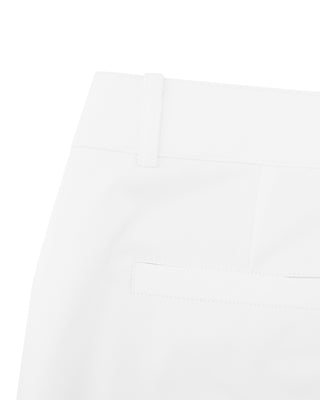 Ribbon Pocket Bootcut Pants - White