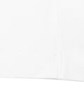 Stitched logo straight fit pants - White