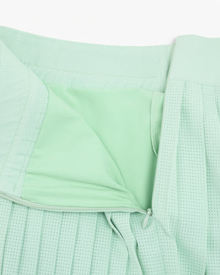 Magic Rib String Pleated Skirt - Mint