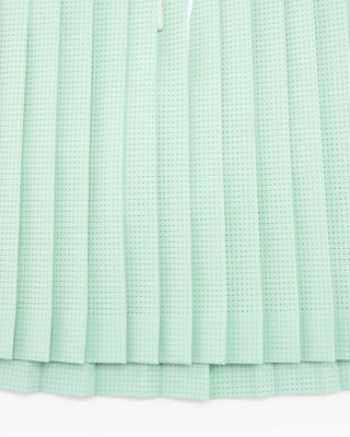 Magic Rib String Pleated Skirt - Mint
