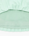 Magic Rib String Pleated Skirt - Mint