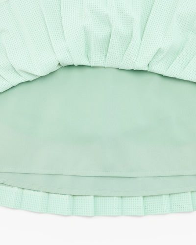 Magic Rib String Pleated Skirt - Mint