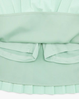 Magic Rib String Pleated Skirt - Mint