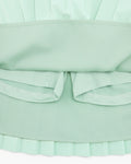 Magic Rib String Pleated Skirt - Mint