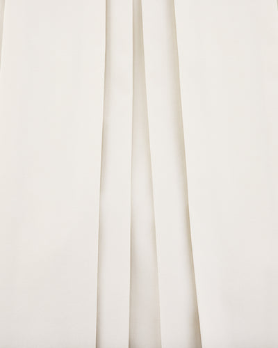 logo-embellished pleated skirt - Beige