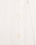 2-Way tie knit vest - Ivory