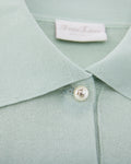 Pearl point short sleeve knit - Mint