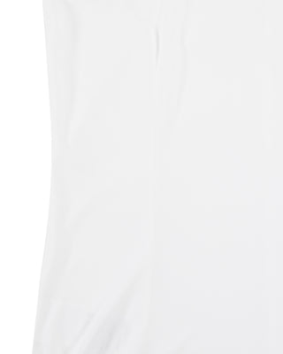 Front Shirring Sleeveless T-shirt - White