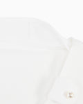 Botanical scarf set sleeveless t-shirt - White