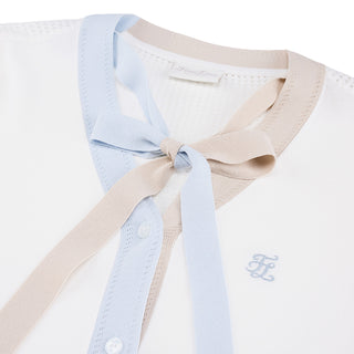 Back Punched Summer Cardigan (White)