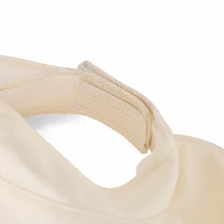Ribbon Wide-brimmed Sun Hat (Cream)