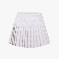 Pattern Highwaisted Skirt (Beige)