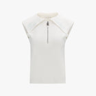 Sailor Half-zip Vest (White)