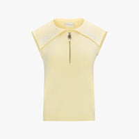 Sailor Half-zip Vest (Yellow)