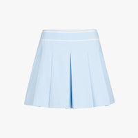 Banded Pleats Skort (Blue)