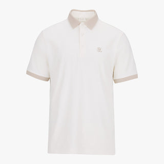 Men's Logo Jacquard T-Shirt (White)