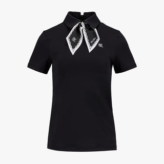 Petit Scarf set T-shirt (Black)