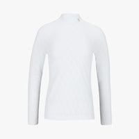 Logo Jacquard See-through T-shirt (White)