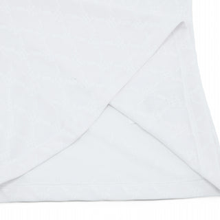 Logo Jacquard See-through T-shirt (White)