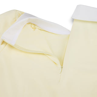 Petit Collar Puff T-shirt (Yellow)