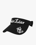 Logo Ribbon Wide Visor - Black