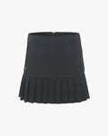 Half Pleats Skirt - Black