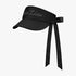 Satin Beads Visor - Black