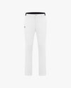 Men's straight fit band pants - White