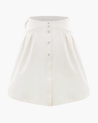 Memory Flare Skirt - Ivory