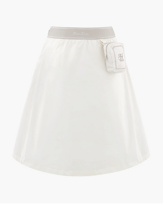 Memory Flare Skirt - Ivory