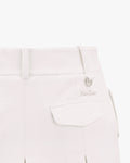 Heart Symbol Pocket Skirt - White