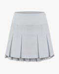 Malhia Kent Tweed Skirt - Grey