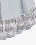 Malhia Kent Tweed Skirt - Grey