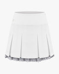 Malhia Kent Tweed Skirt - White