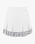 Malhia Kent Tweed Skirt - White