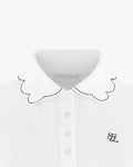 Wave Collar T-shirt - White
