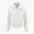 Memory Half Zip Up Pullover - Cream