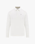 Men's Color Contrast Long Sleeve T-shirt - White