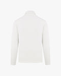 Men's Color Contrast Long Sleeve T-shirt - White
