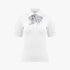 Gingham Scarf Set T-Shirt - White