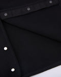 pearl ribbon jacket cardigan - Black