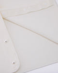 pearl ribbon jacket cardigan - White